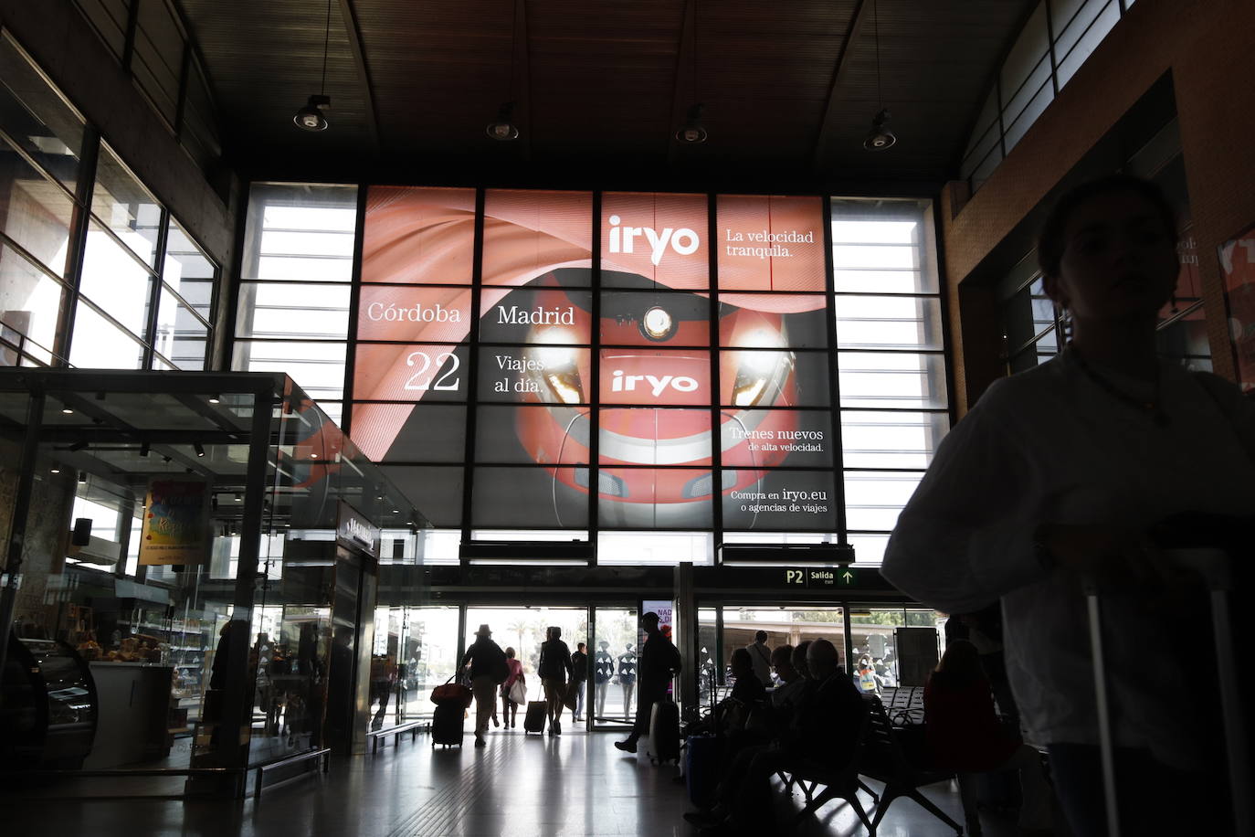 El viaje inaugural de las &#039;flechas rojas&#039; de Iryo desde Córdoba, en imágenes