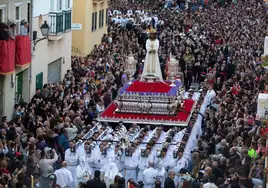 Itinerarios y horarios de las procesiones del Lunes Santo de la Semana Santa de Málaga 2023