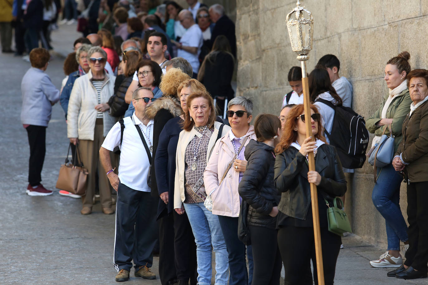 De las concepcionistas a la catedral: el traslado del Cristo Nazareno Cautivo