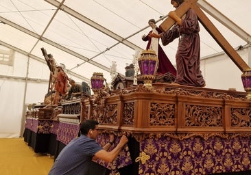 El cotanero, la callada labor en la trastienda de la Semana Santa de Zamora