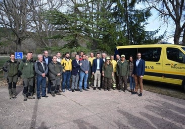 Page confía en que la región acoja el Centro Nacional de Lucha contra Incendios Forestales