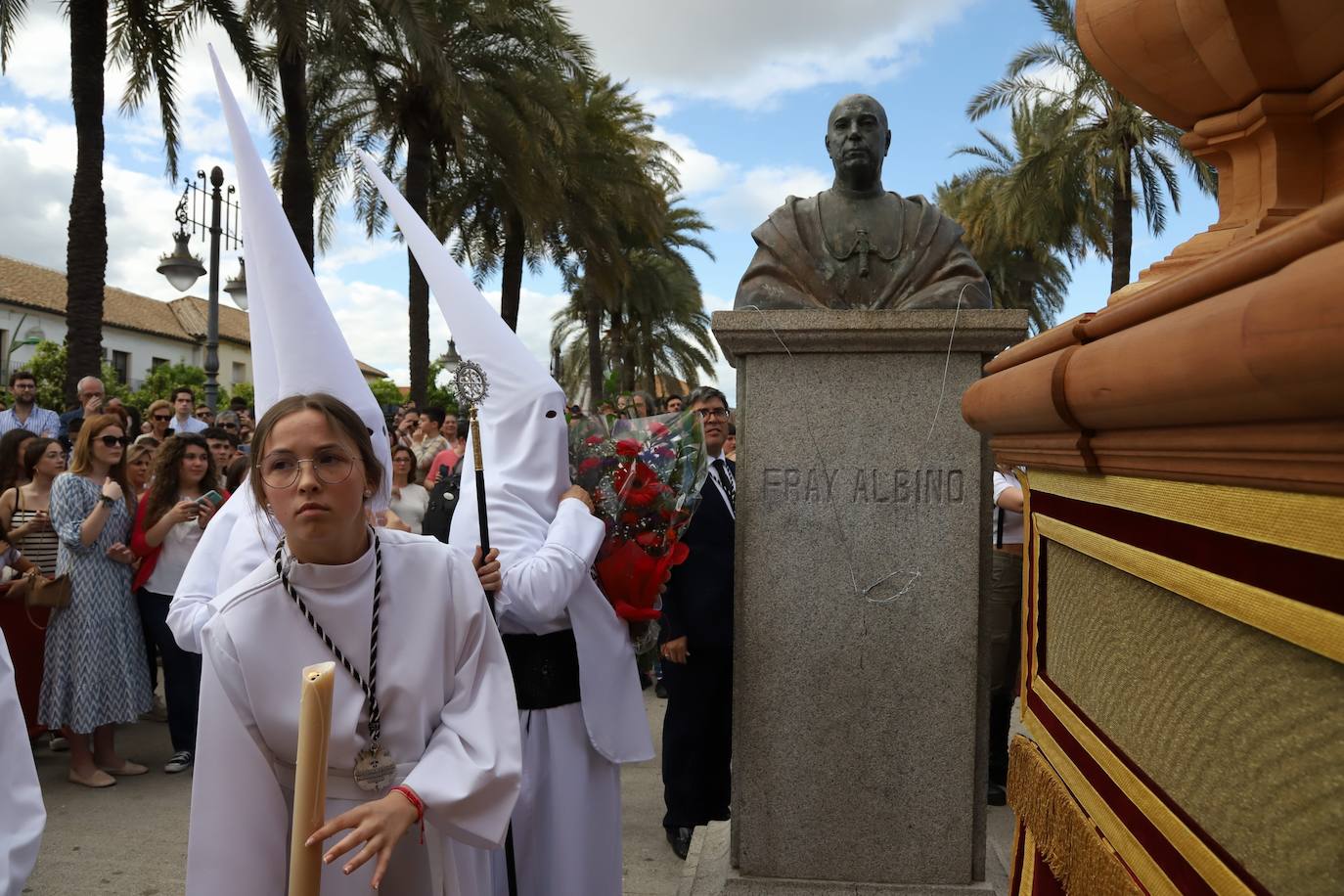 La procesión de la Presentación al Pueblo el Sábado de Pasión de Córdoba, en imágenes