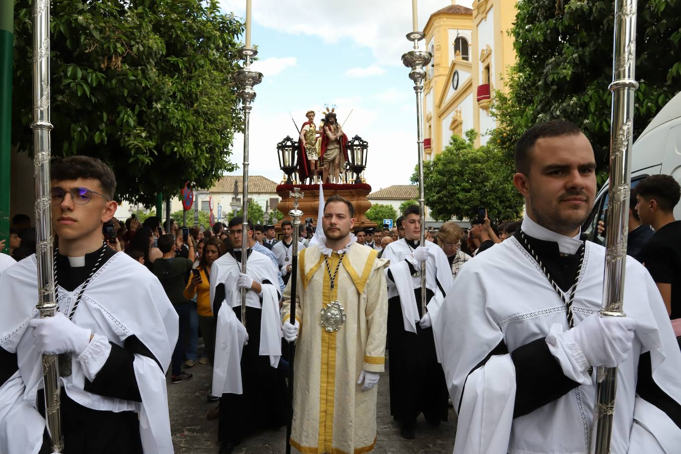 La procesión de la Presentación al Pueblo el Sábado de Pasión de Córdoba, en imágenes