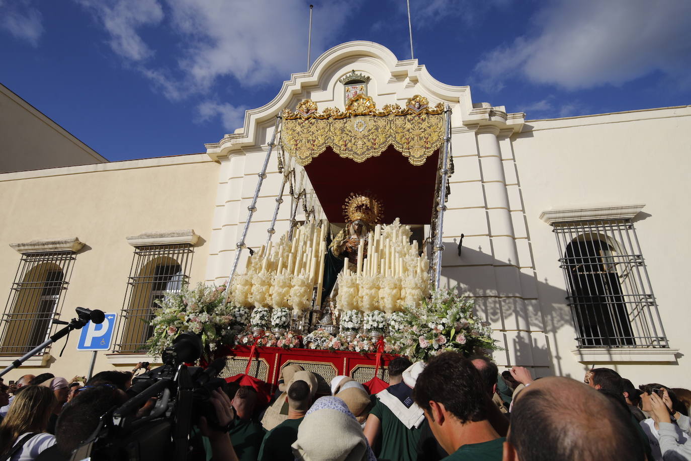 La procesión de la Virgen de la O el Sábado de Pasión de Córdoba, en imágenes