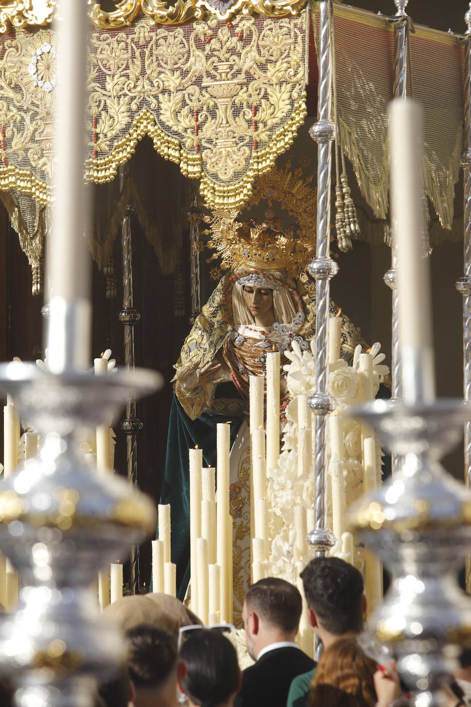 La procesión de la Virgen de la O el Sábado de Pasión de Córdoba, en imágenes