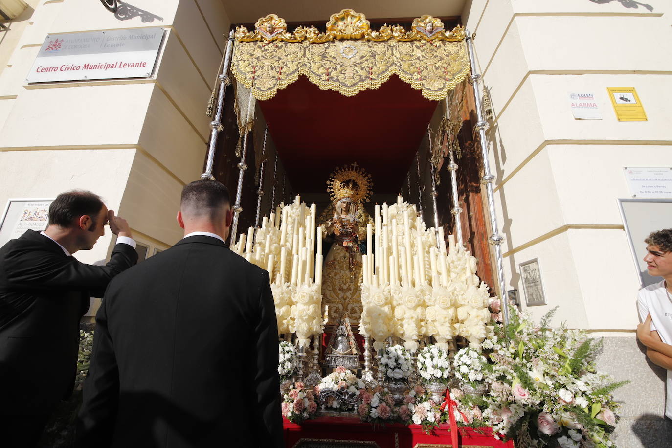 La procesión de la Virgen de la O el Sábado de Pasión de Córdoba, en imágenes