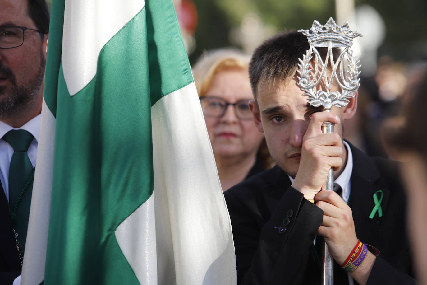La procesión de la Virgen de la O el Sábado de Pasión de Córdoba, en imágenes