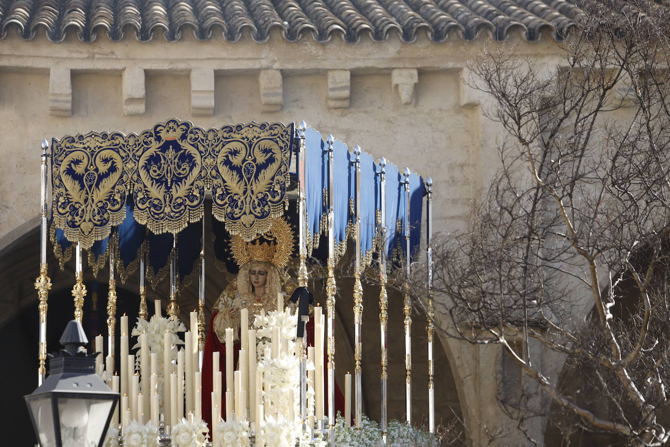 La esperada salida de la Entrada Triunfal el Domingo de Ramos de Córdoba, en imágenes