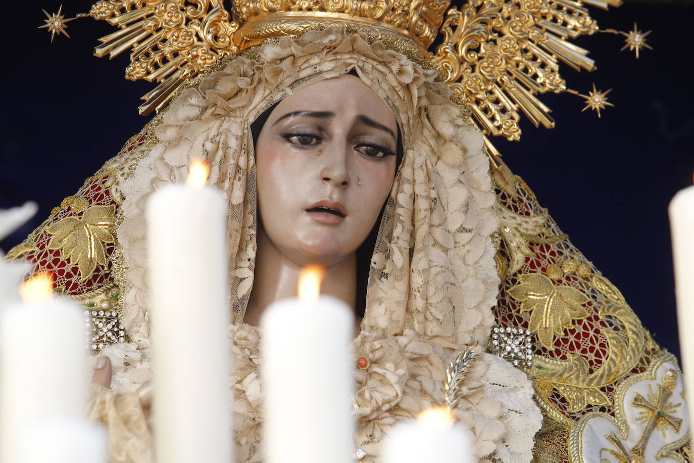 La esperada salida de la Entrada Triunfal el Domingo de Ramos de Córdoba, en imágenes