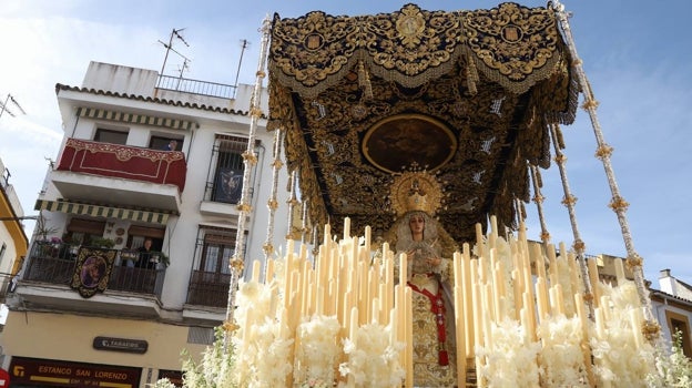 La Virgen de la Merced avanza por San Lorenzo