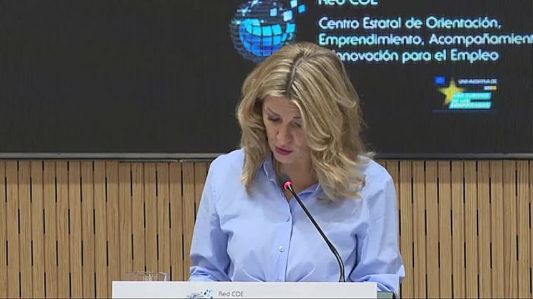 Díaz reconoce que España necesita "perfeccionar la labor orientadora" del SEPE