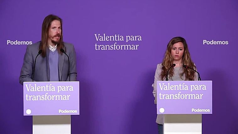 Podemos afea a Díaz que diga que no sería un fracaso si los morados no están en Sumar