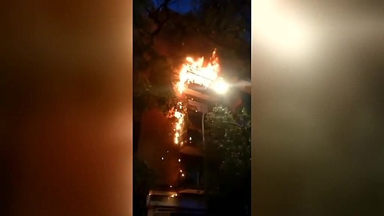 Trágico incendio en Valencia
