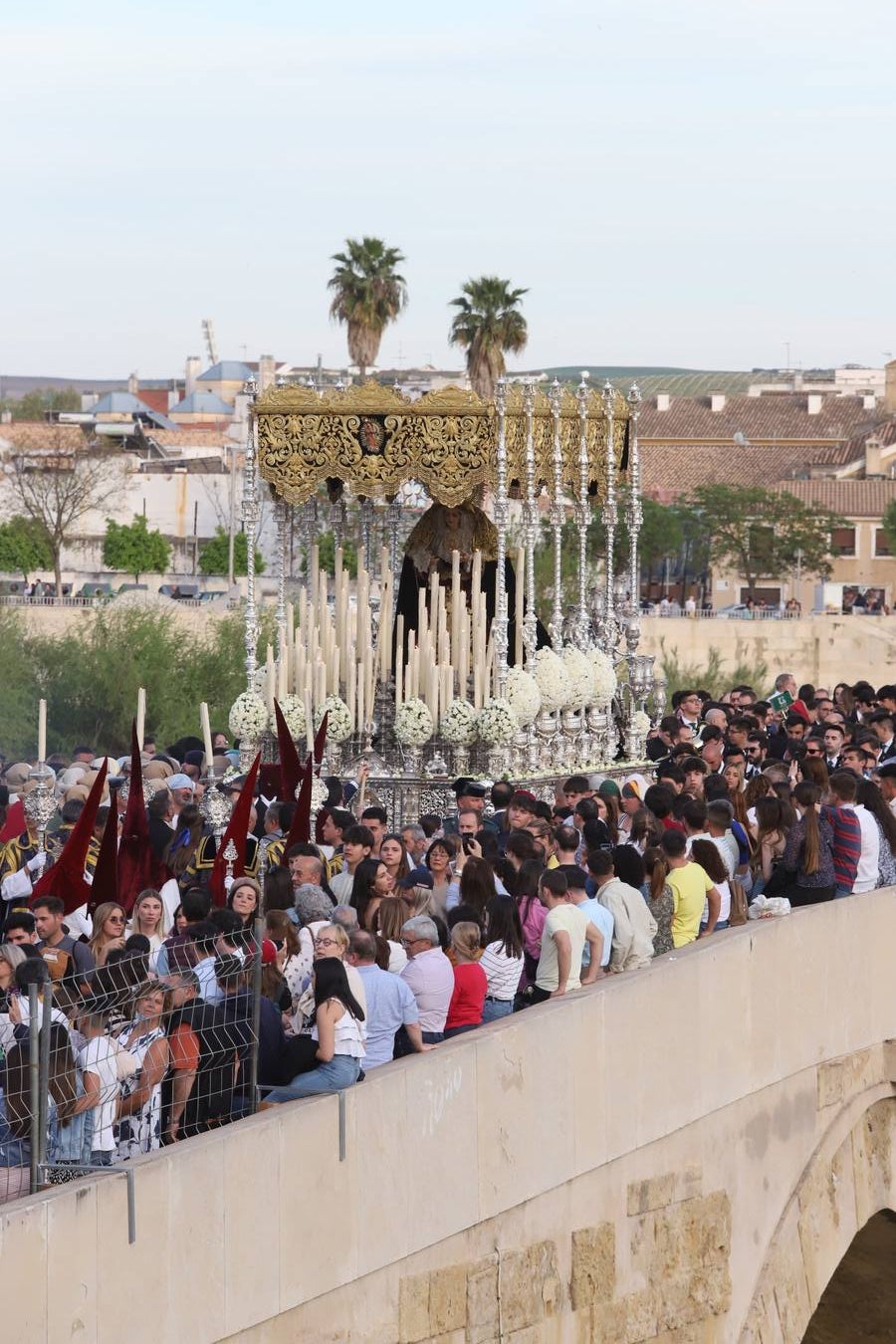 Lunes Santo | La solemne procesión de la hermandad de la Vera Cruz, en imágenes