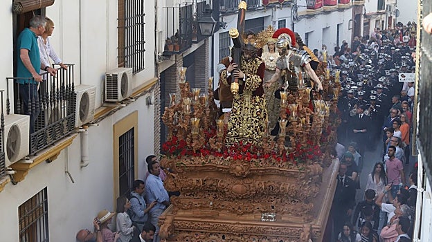 El Señor del Buen Suceso, en su paso de misterio