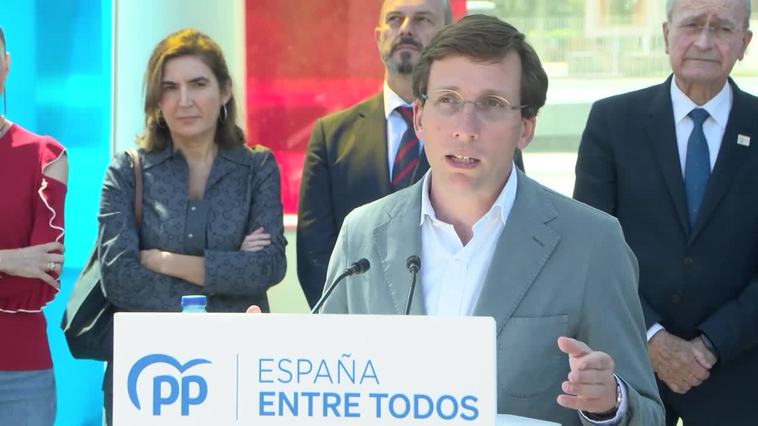 Almeida: "El 28M tiene que ser un mensaje que acelere el proceso de degradación del sanchismo"