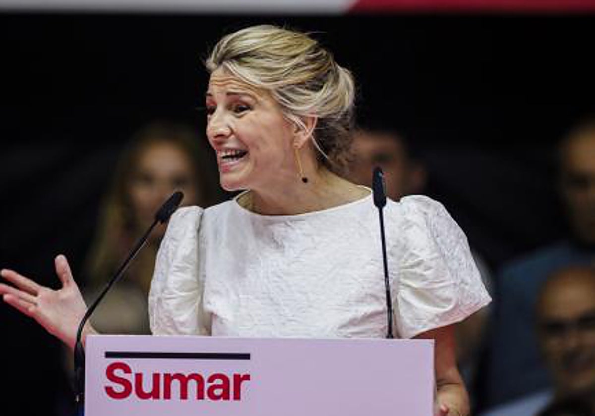 La vicepresidenta segunda y ministra de Trabajo, Yolanda Díaz