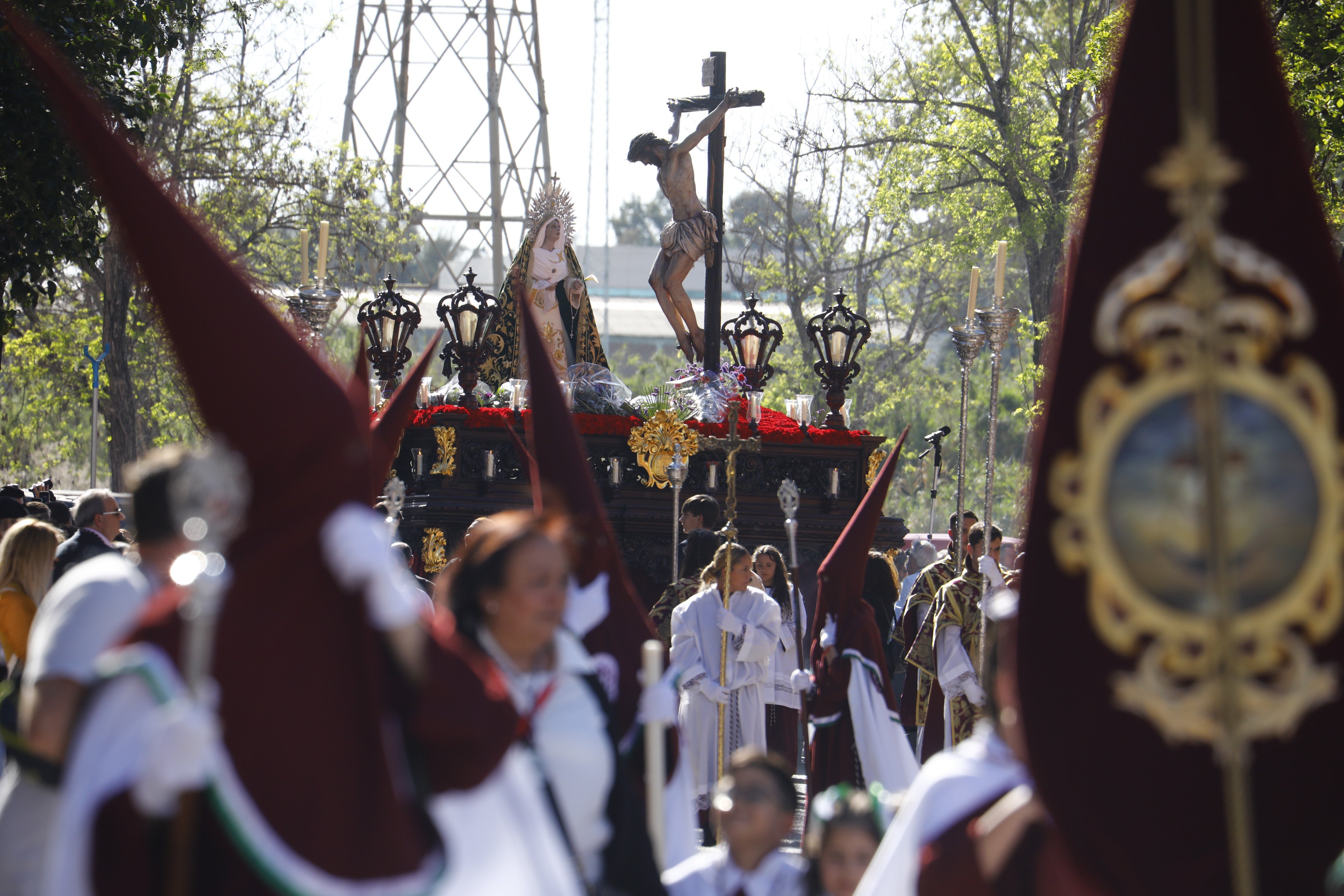 La hondura y sencillez del Cristo de la Piedad en Las Palmeras