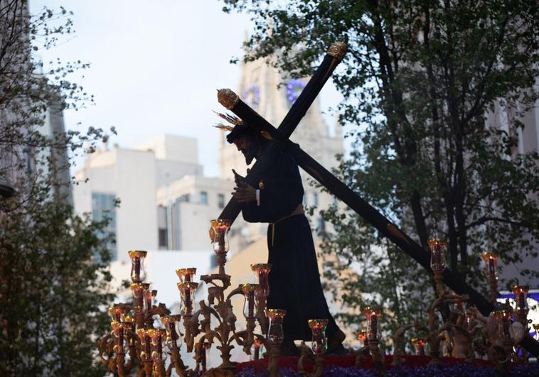 El 'quejío' del esparto en la subida de Jesús al monte Calvario