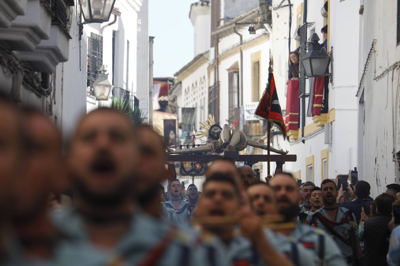 Semana Santa de Córdoba 2023 | El esperado vía crucis del Señor de la Caridad, en imágenes