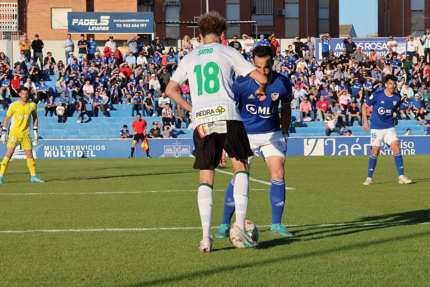 El partido Linares Deportivo-Córdoba CF, en imágenes