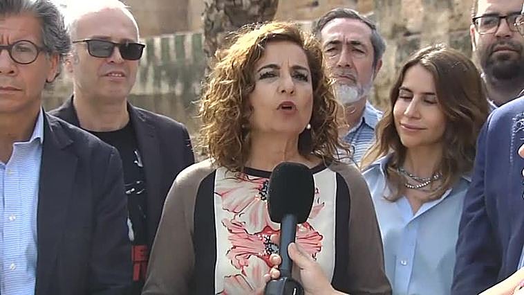 María Jesús Montero: "El PP se ha apuntado al catastrofismo indocumentado"