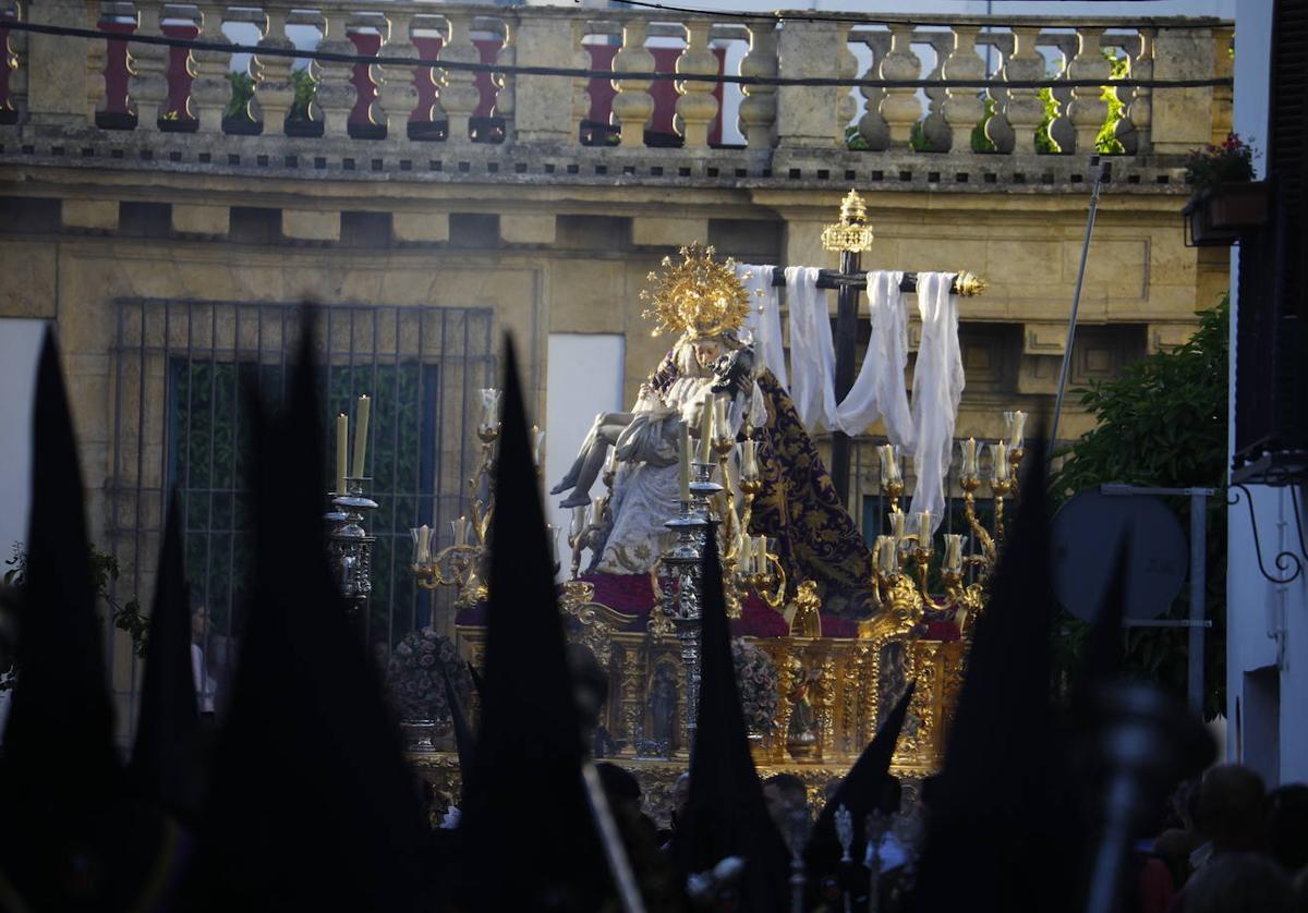 La Virgen de las Angustias el Jueves Santo