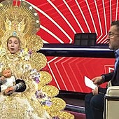 Abogados Cristianos denuncia a los responsables de la parodia de la Virgen del Rocío en TV3 por «escarnio»