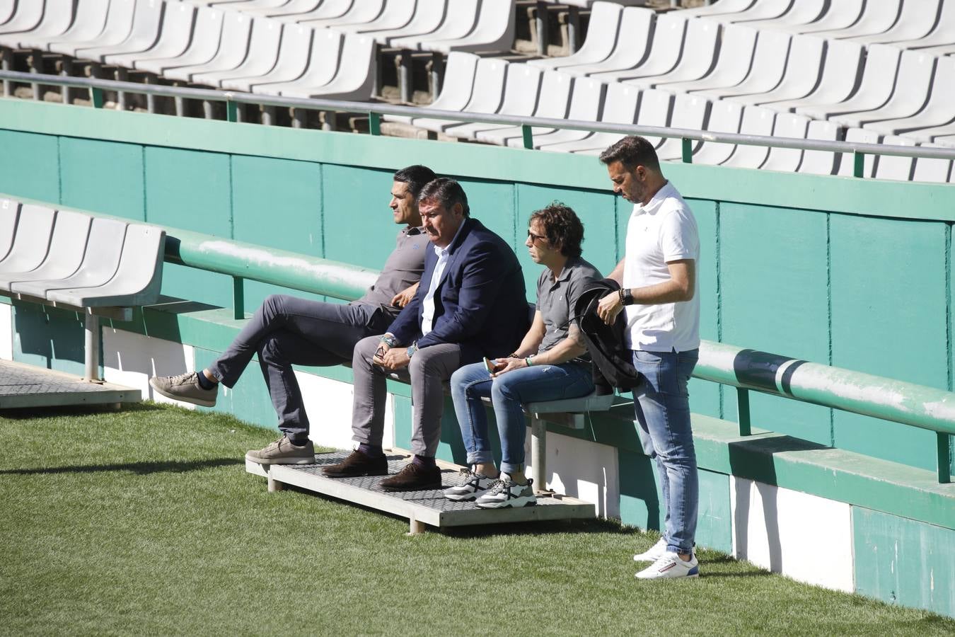El primer entrenamiento de Manuel Mosquera al frente del Córdoba CF, en imágenes