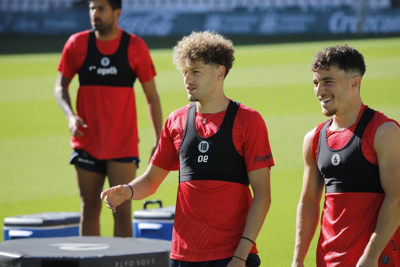 El primer entrenamiento de Manuel Mosquera al frente del Córdoba CF, en imágenes