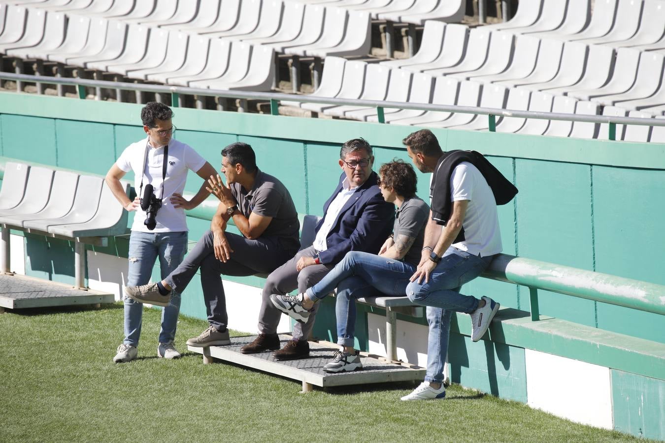 El primer entrenamiento de Manuel Mosquera al frente del Córdoba CF, en imágenes