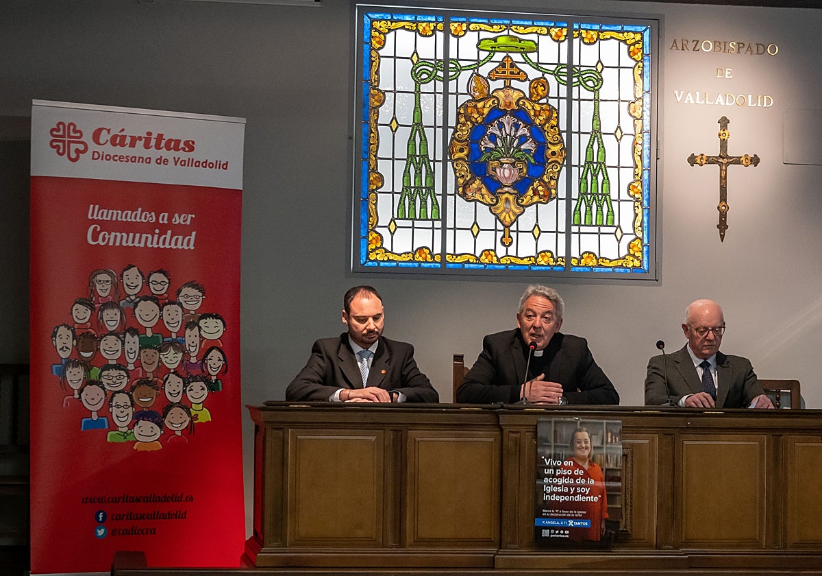 Presentación del balance económico de la Iglesia y de Cáritas Diocensana en Valladolid