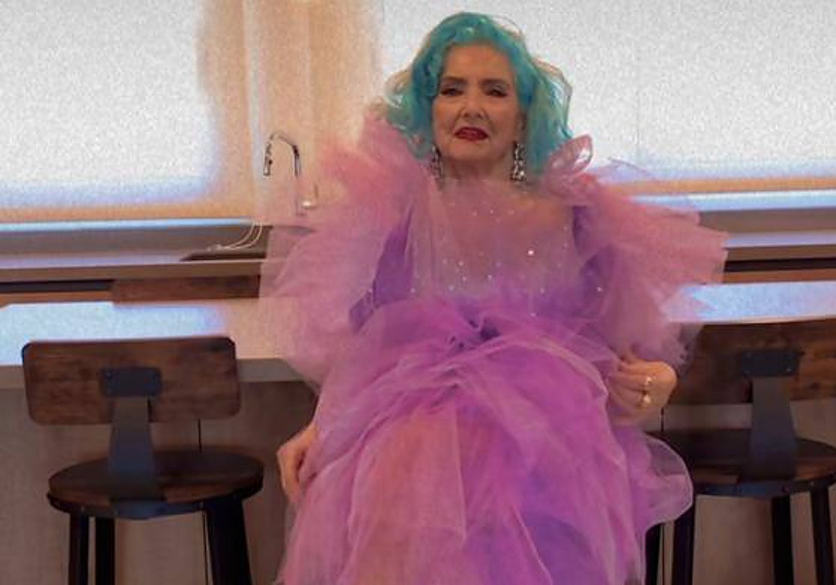 La 'influencer' vallisoletana Sara Blanco, en uno de sus mensajes de Instagram