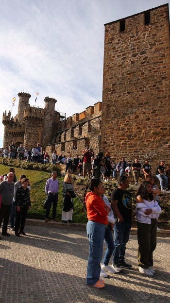 Turistas esta Semana Santa en Ponferrada