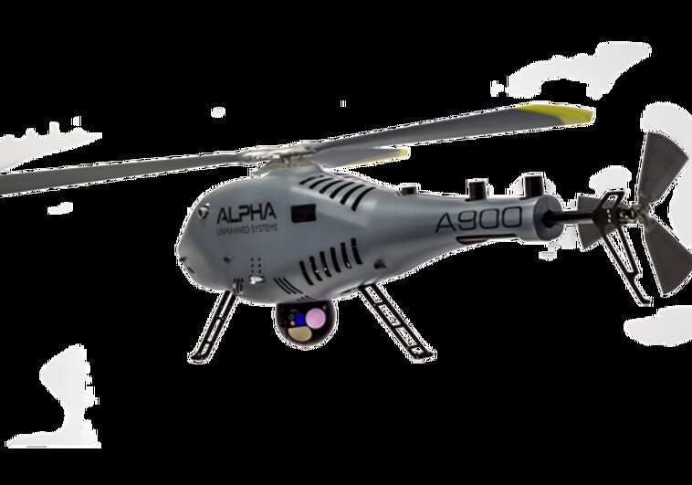 Alpha 900, el helicóptero no tripulado español que ha comprado Estados Unidos