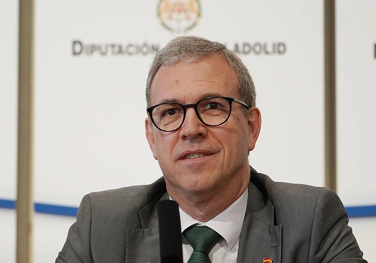 El consejero Mariano Veganzones, en una reciente imagen de archivo