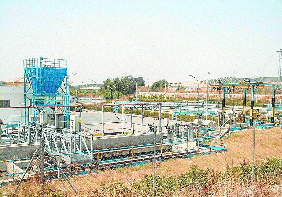 Estación depuradora de aguas residuales en Lucena