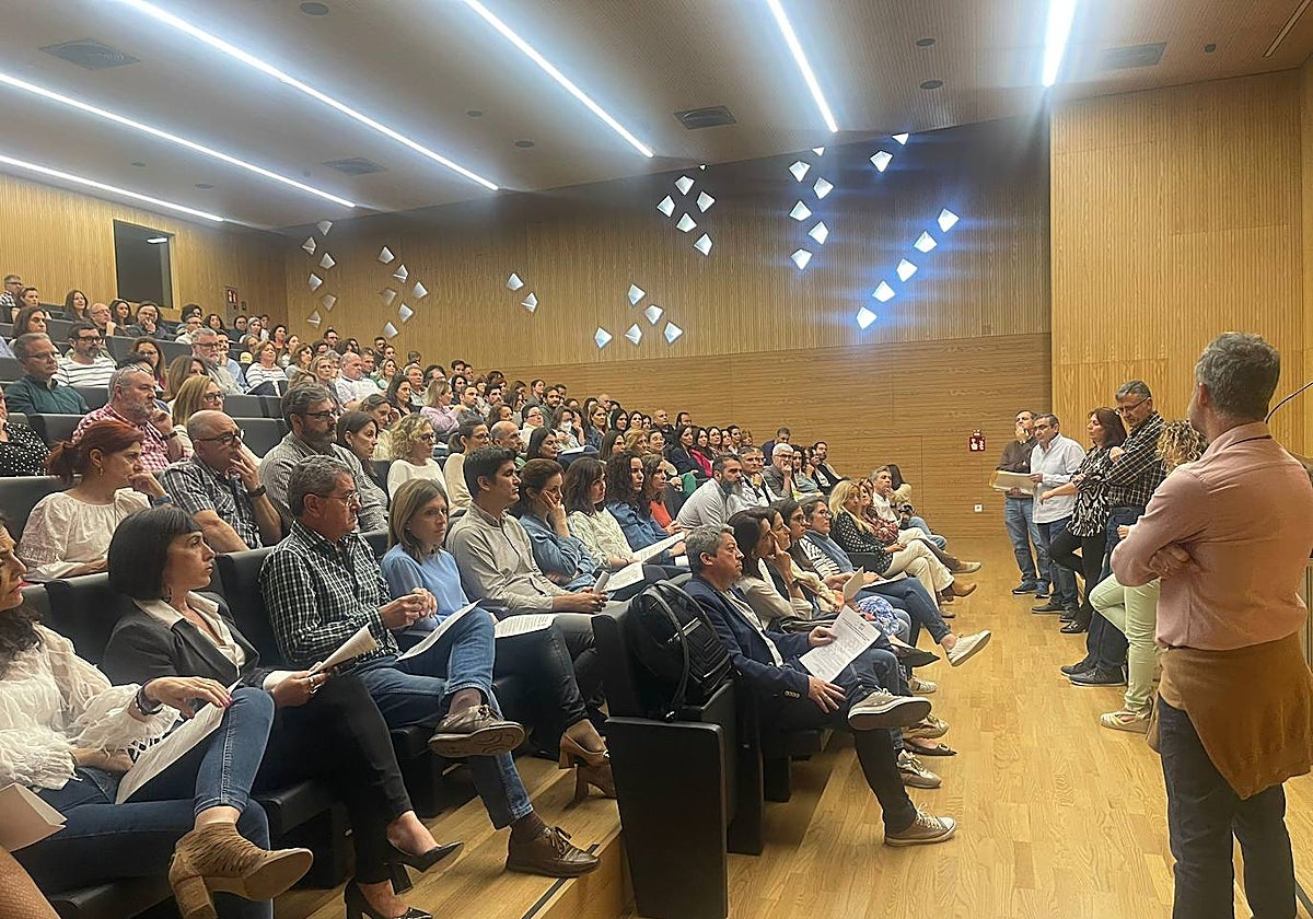 Reunión mantenida esta pasada semana entre funcionarios y sindicatos de Justicia en Córdoba