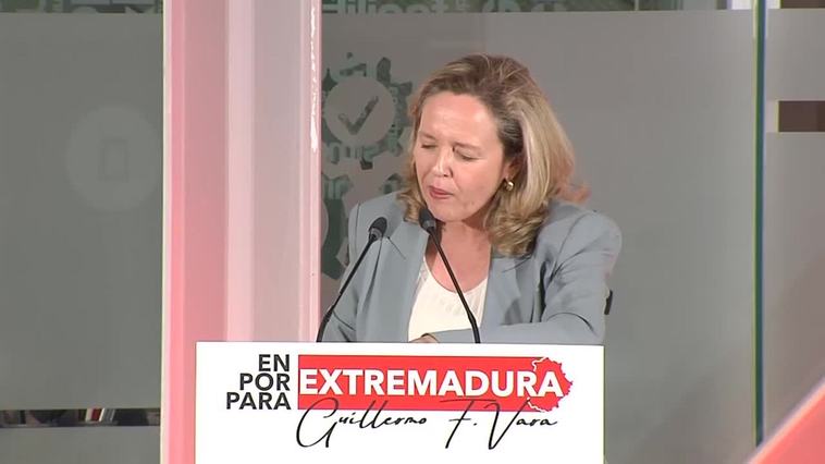 Calviño dice que Europa puede encontrar en Extremadura una "palanca para el desarrollo"