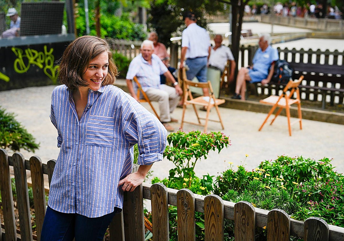 Carla Simón, durante una entrevista en septiembre de 2022