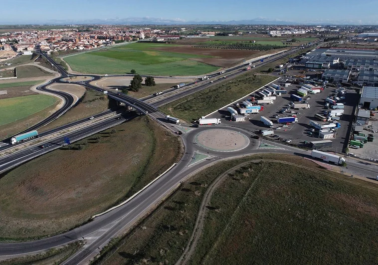 Plataforma Central Iberum inaugura la glorieta con la que se completan los accesos de la A42 a Toledo y Madrid