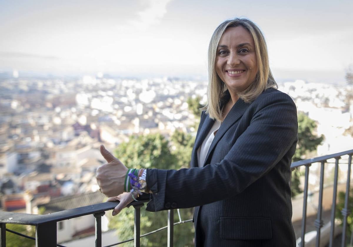 Marifrán Carazo, candidata del PP a la alcaldía de Granada