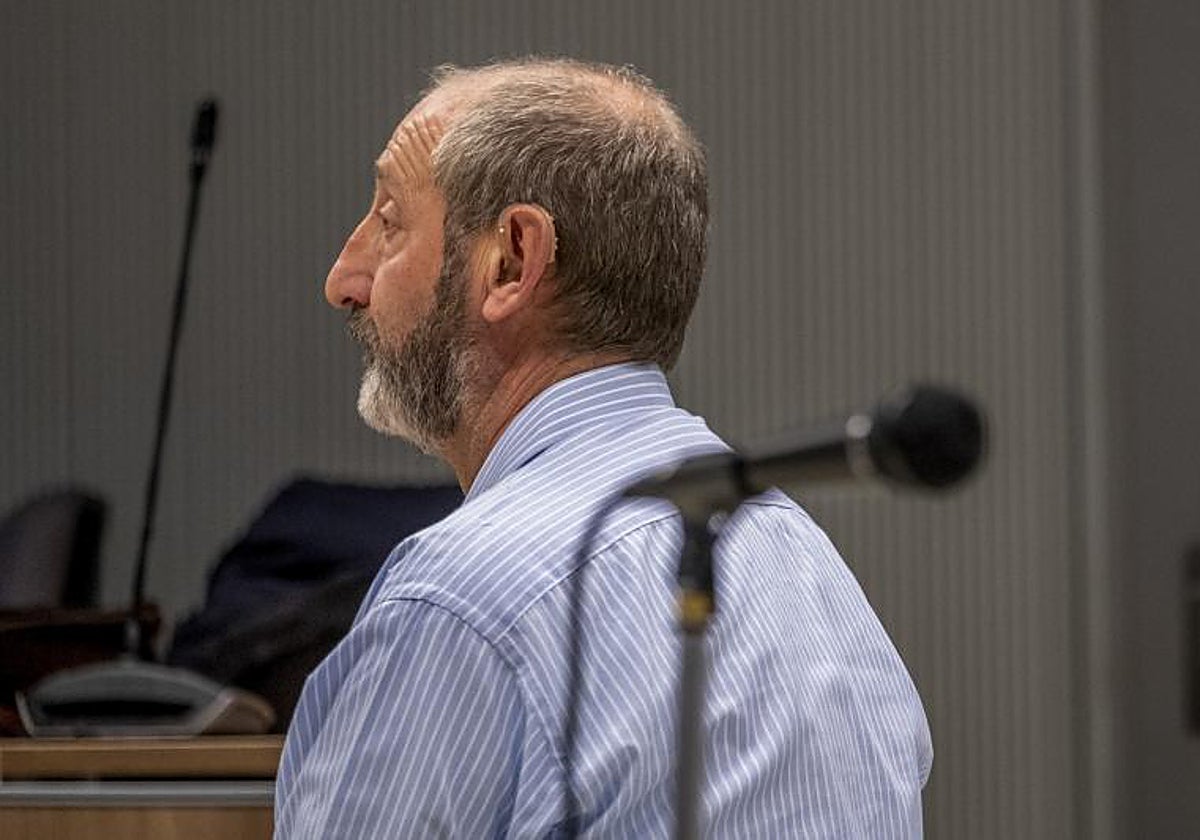 Francisco Javier Almeida, durante el juicio