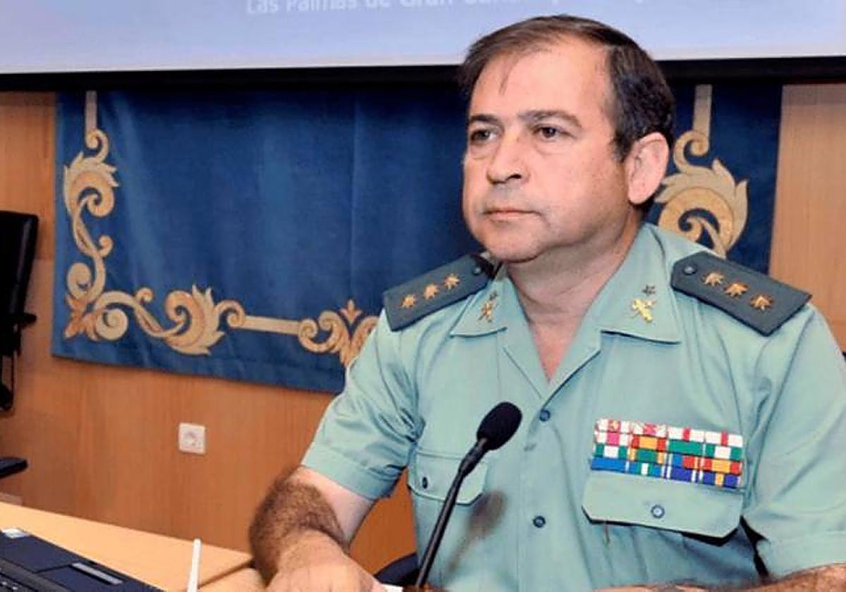El general de la Guardia Civil Francisco Espinosa