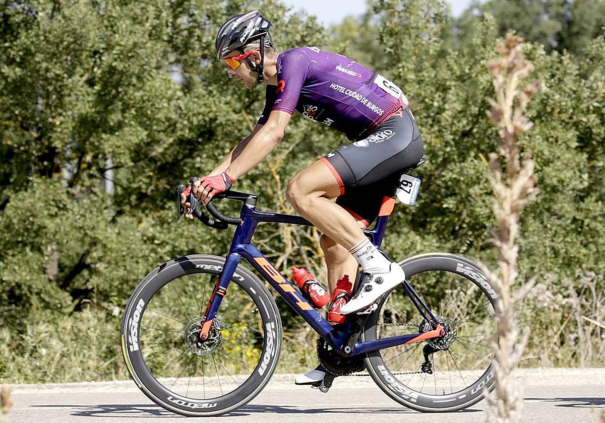 DIego Rubio, durante su etapa en el Burgos BH