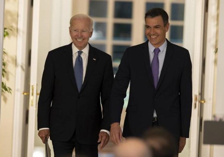 Biden recibirá al presidente Sánchez en la Casa Blanca en el arranque de la campaña del 28M