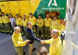 El Infoca quintuplica en marzo sus intervenciones en incendios forestales respecto a 2021