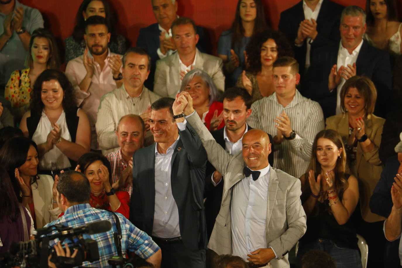 El acto de Pedro Sánchez en Córdoba, en imágenes