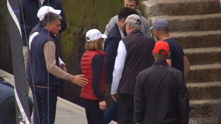 Segundo día de Don Juan Carlos en Sanxenxo