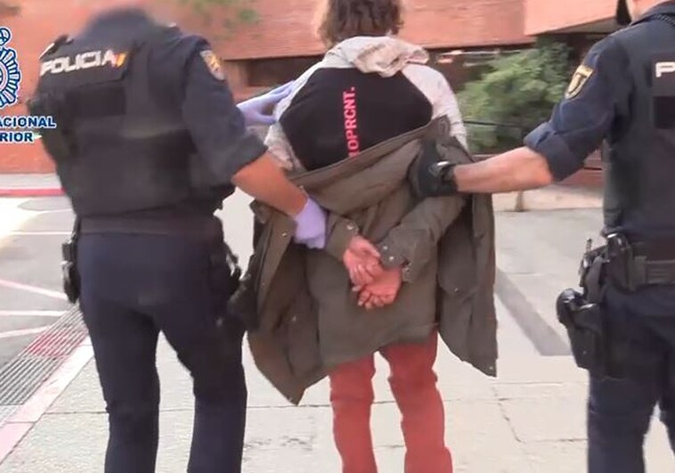 Detenido un atracador de un banco en Madrid tras robar 160.000 euros amenazando con un cuchillo a la cajera
